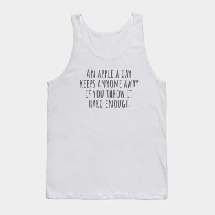 An Apple A Day Tank Top